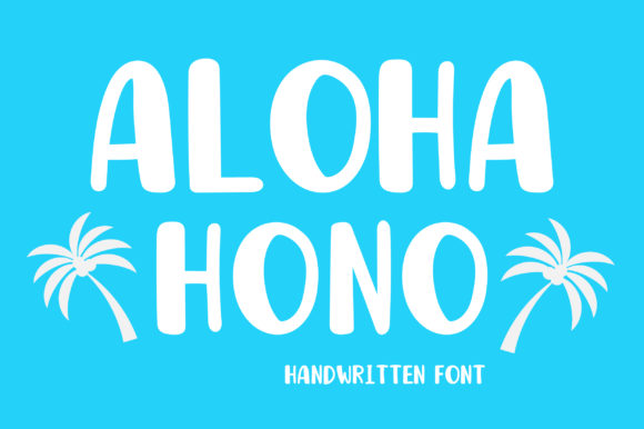 Aloha Hono: The Handwritten Typeface for Authentic Web Design