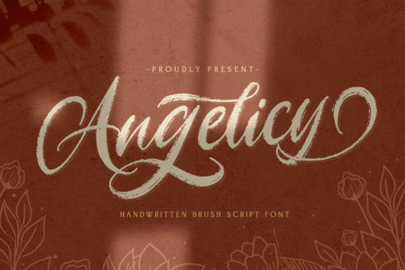 Angelicy: A Handwritten Font for Editorial Design