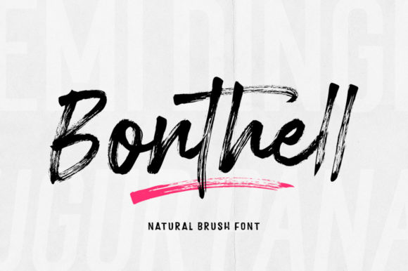 Bonthell: The Handwritten Script Font for Scroll-Stopping Social Media Graphics