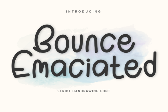 Bounce Emaciated: The Handwritten Typeface That Stops the Scroll