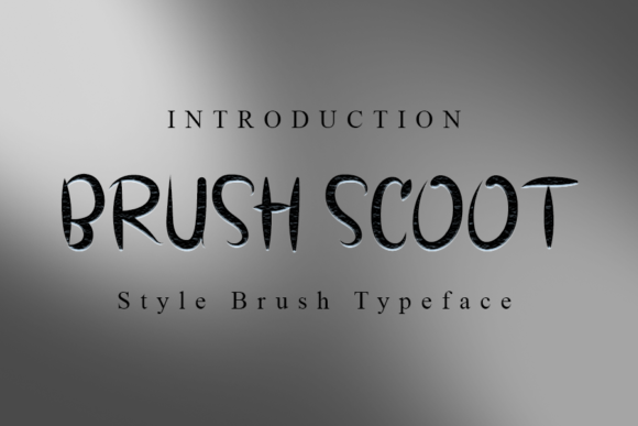 Brush Scoot: A Handwritten Font for Modern Web Design