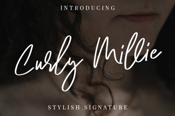 Curly Millie: A Modern Handwritten Font for Editorial Design