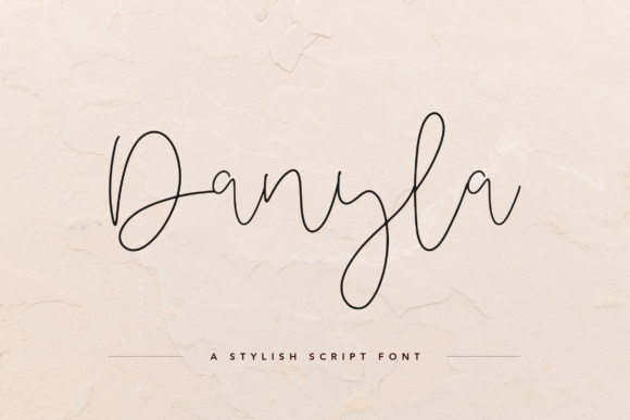 Danyla: A Timeless Handwritten Typeface for Delicate Brand Identities