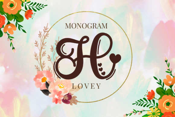 Lovey Monogram Font: The Perfect Typeface for Modern Web Design