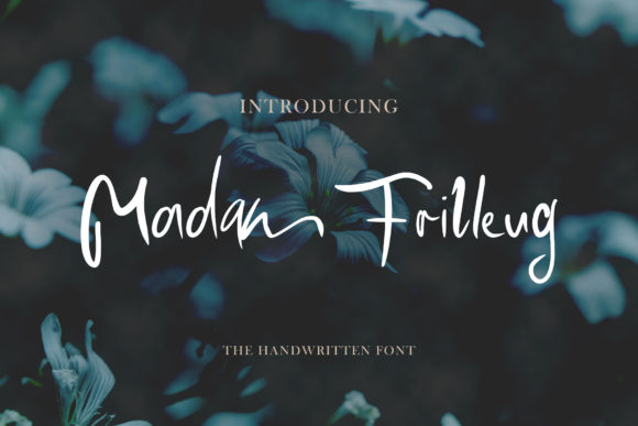 Madam Frilleug: A Timeless Handwritten Typeface for Crafters