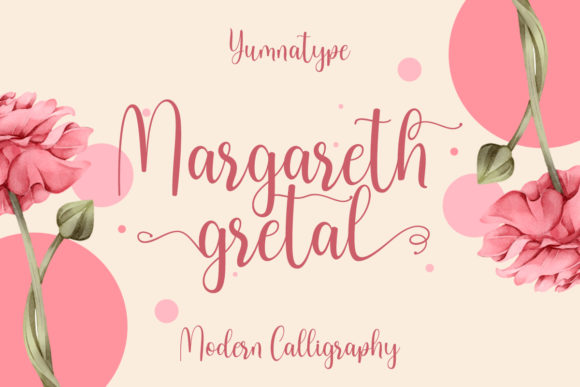 Margareth Gretal: The Elegant Handwritten Typeface for Crafters