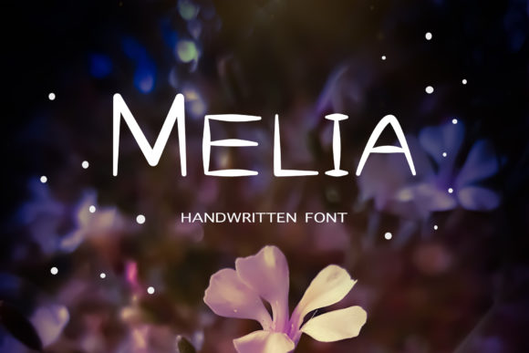 Melia Handwritten Font: A Designer’s Take on Unique Script Typography