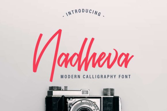 Nadheva: A Timeless Handwritten Typeface for Editorial Design