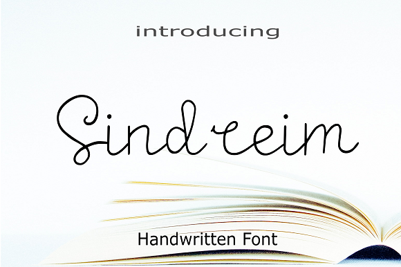 Sindreim: The Handwritten Typeface for Modern Editorial Design