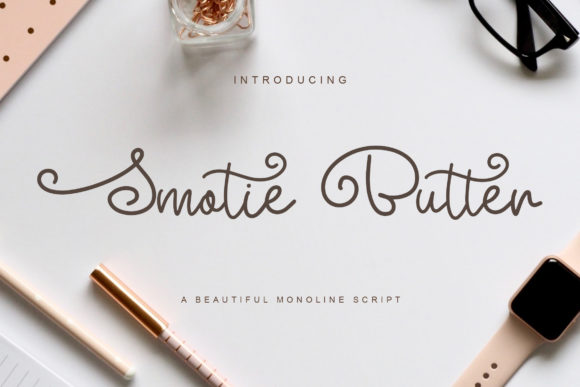 Smotie Butter: The Handwritten Typeface That Elevates Campaign Visuals