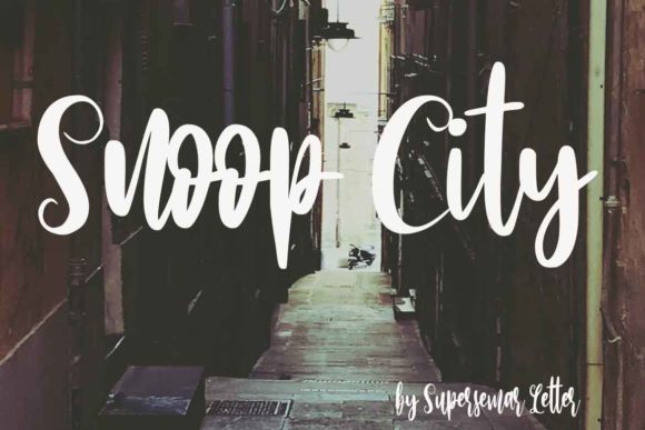Snoop City: The Handwritten Typeface for Authentic Brand Storytelling