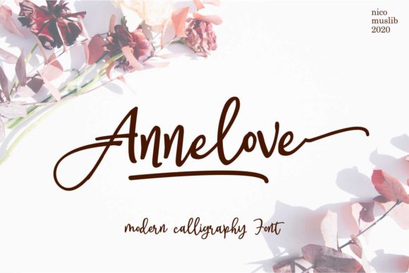 Upgrade Your Brand Identity With the Annelove Typeface
