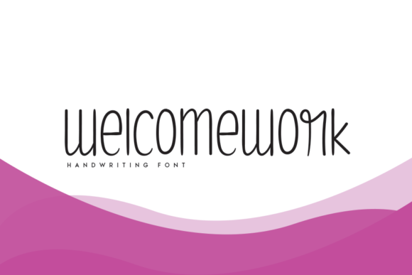 Welcomework: A Handwritten Typeface for Authentic Brand Identity