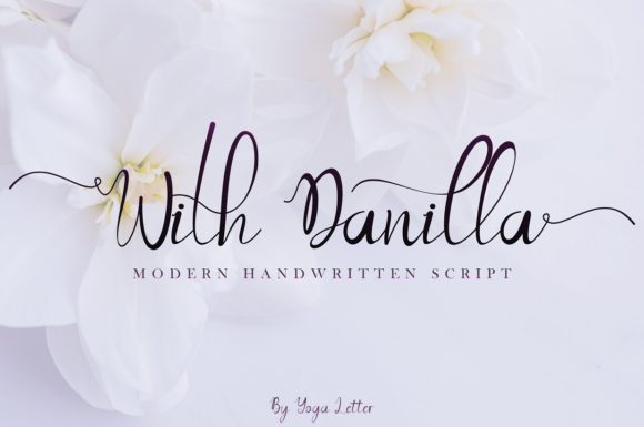 With Danilla: A Modern Script Typeface for Digital Branding