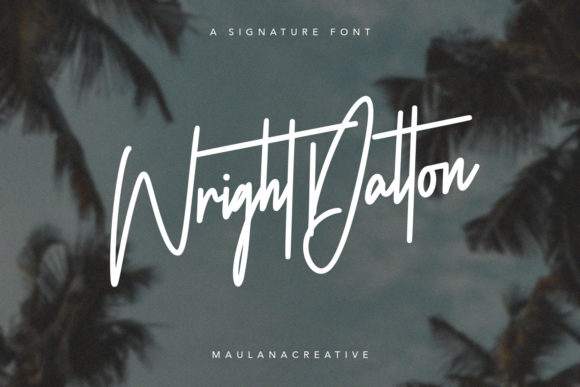 Wright Dalton: The Perfect Handwritten Typeface for Handmade Brands